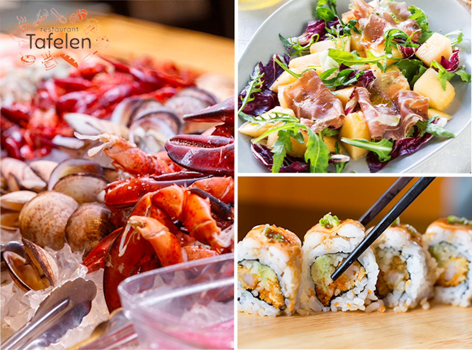 All you can eat inclusief drank bij Restaurant Tafelen