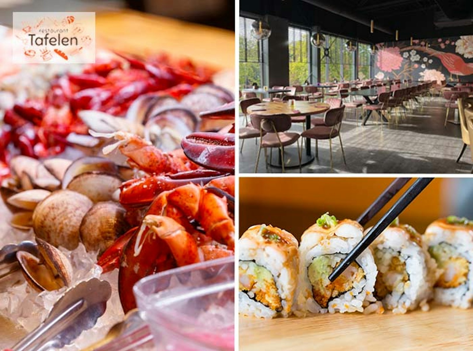 All you can eat, inclusief drank bij Restaurant Tafelen Roosendaal