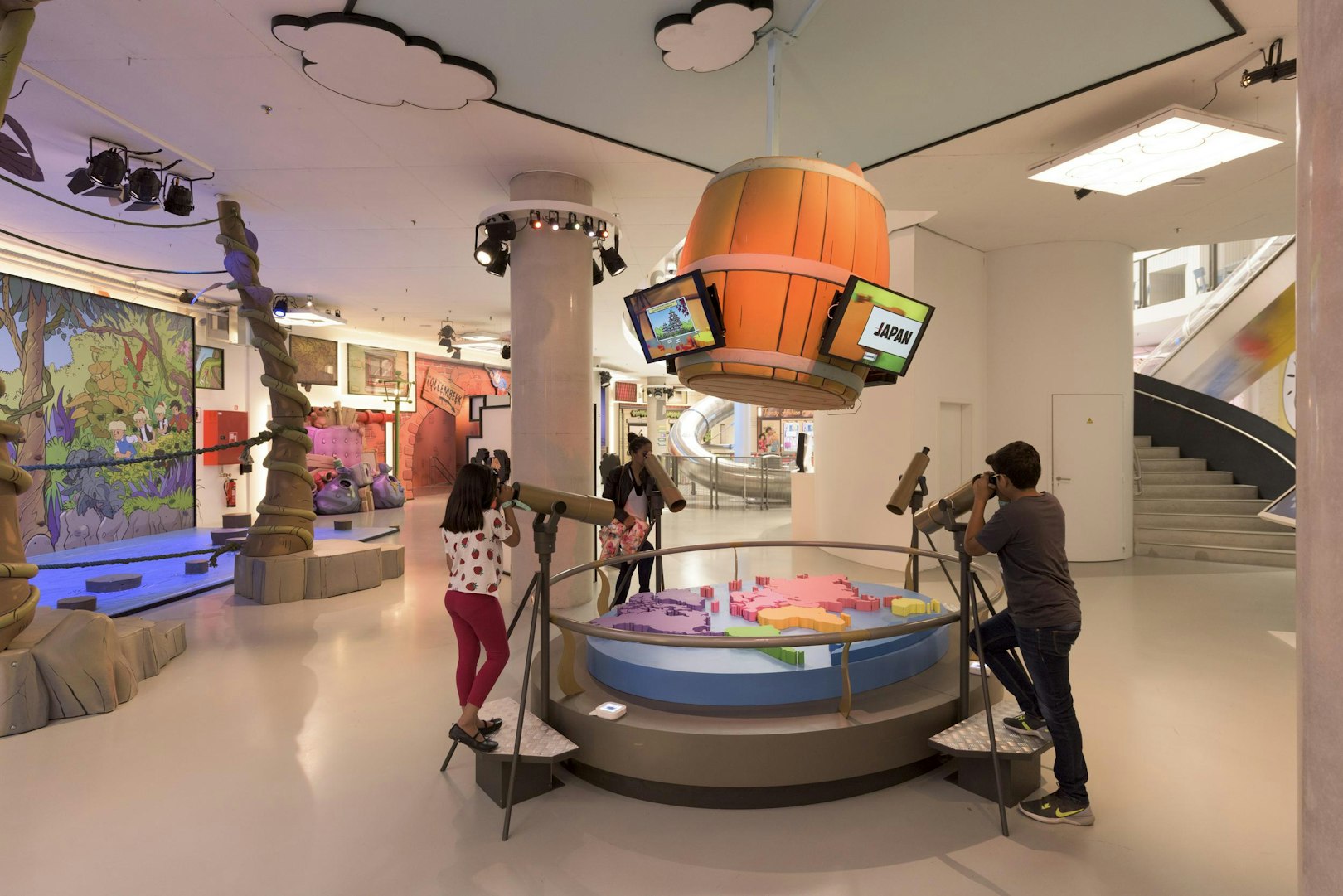 Comics Station Antwerp; indoor pretpark met stripfiguren!