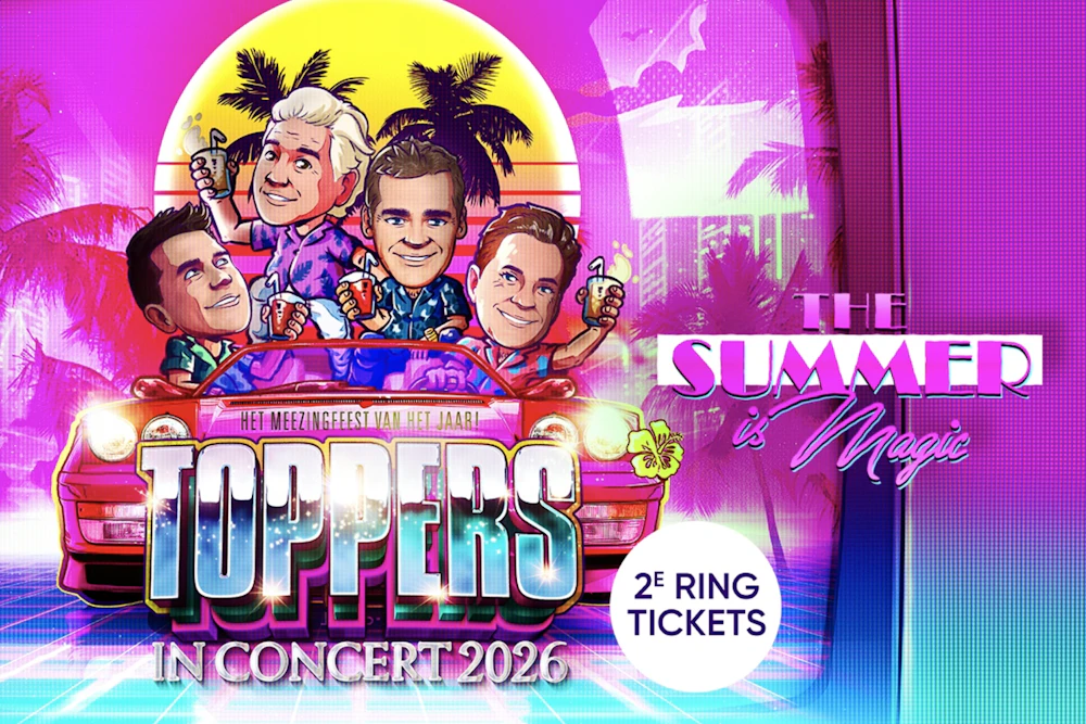 House of Tickets verlengt exclusieve samenwerking met Toppers in Concert tot 2028 