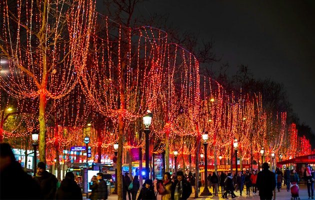 Geniet van een gezellig dagje kerstshoppen in de Franse hoofdstad Parijs