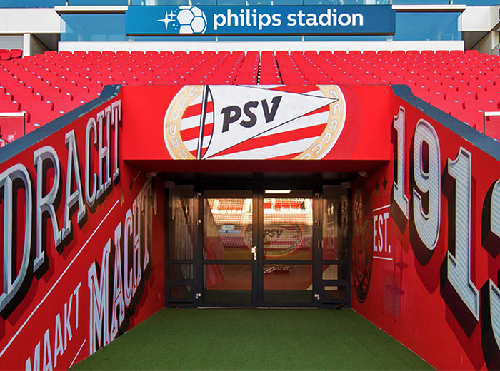 Korting Ontdek het Philips Stadion tijdens de PSV Stadiontour! Ontdek het Philips Stadion tijdens de PSV Stadiontour!