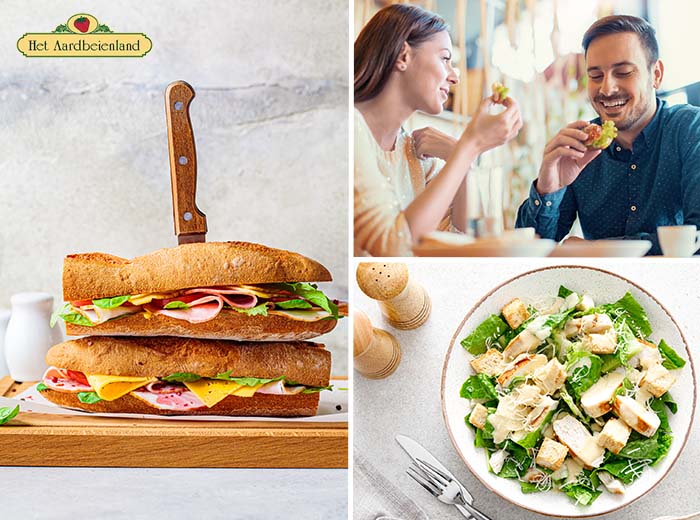 2-gangen keuze lunch bij Restaurant Der Stube